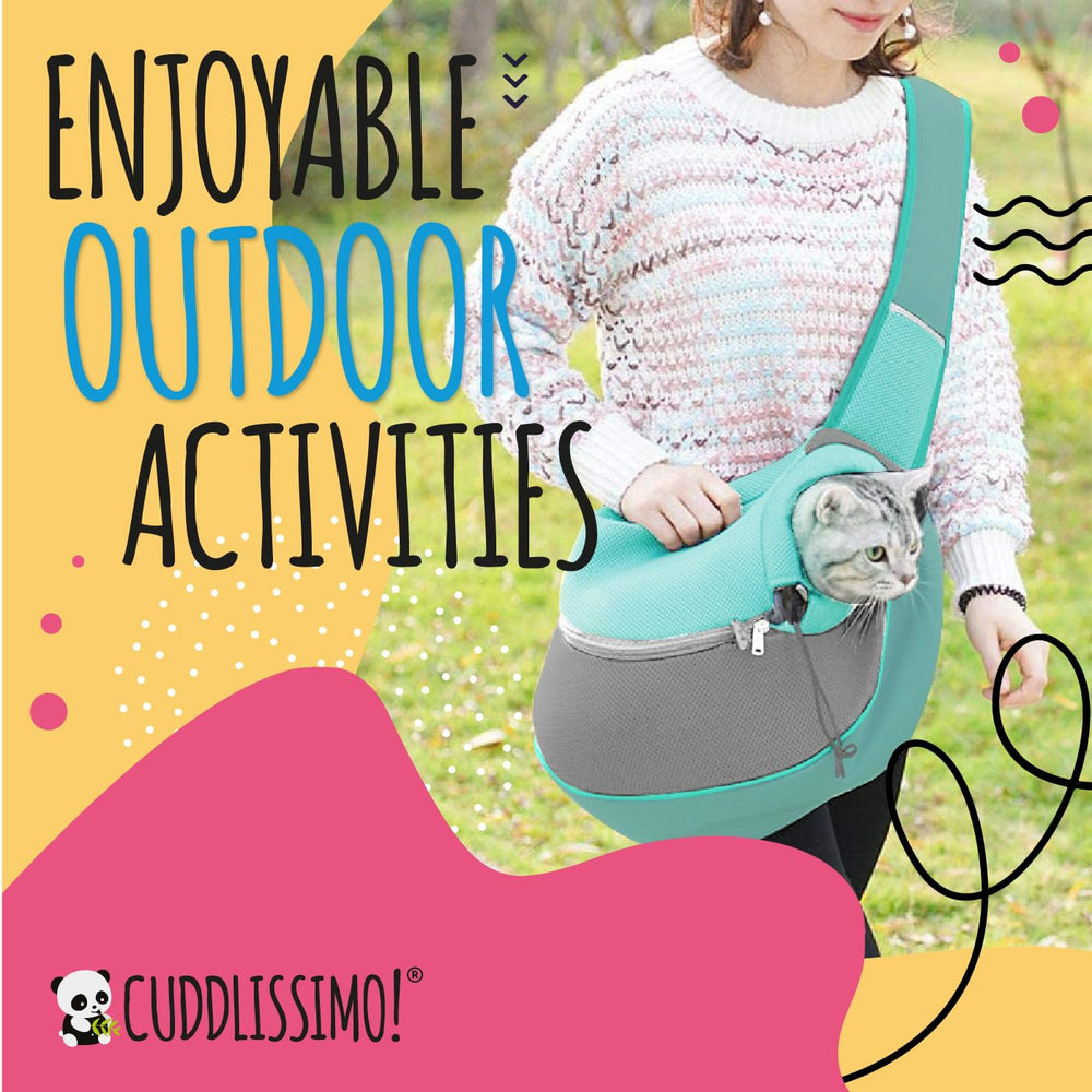 Cuddlissimo! wide padded straps distribute weight for a comfortable wear.