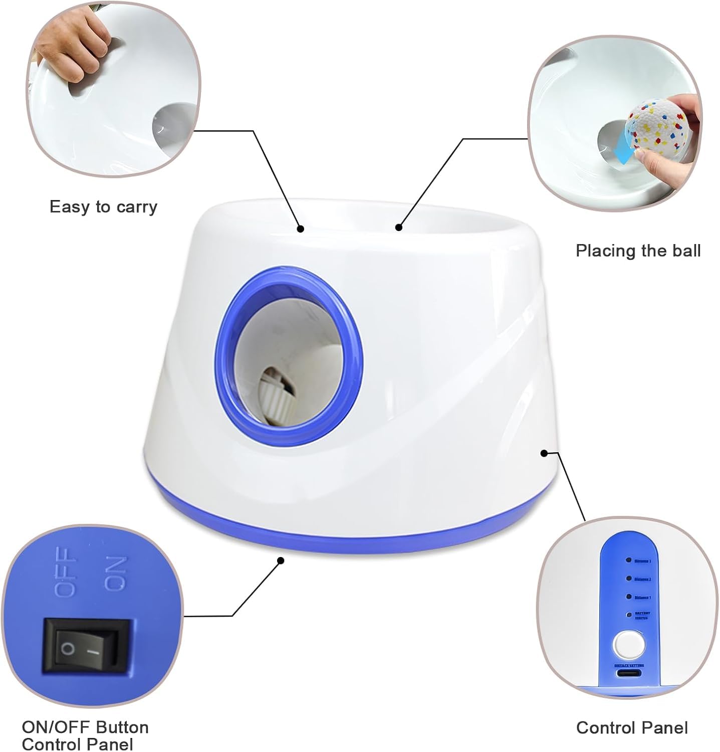 Cuelab portable design showing compact footprint for easy transport.