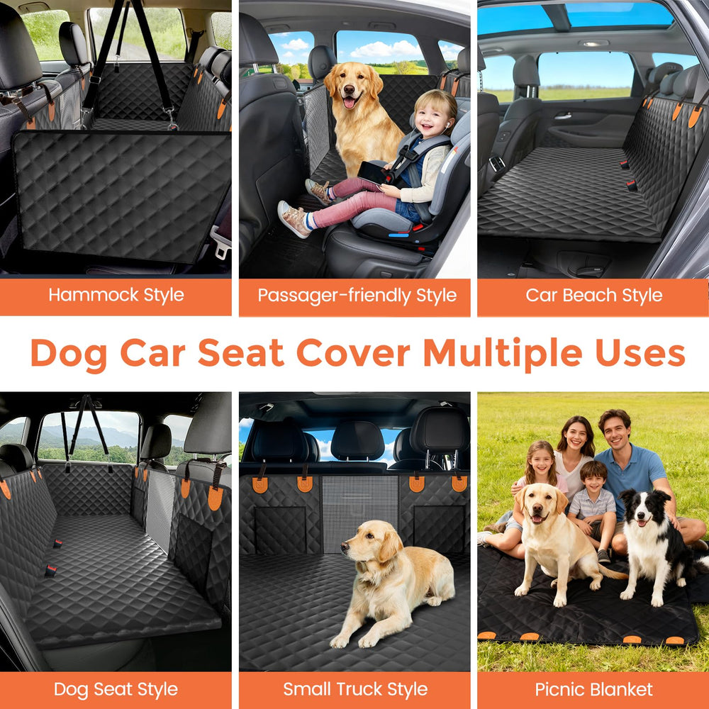 CUIOFREE dog seat cover machine-washable for simple cleaning.
