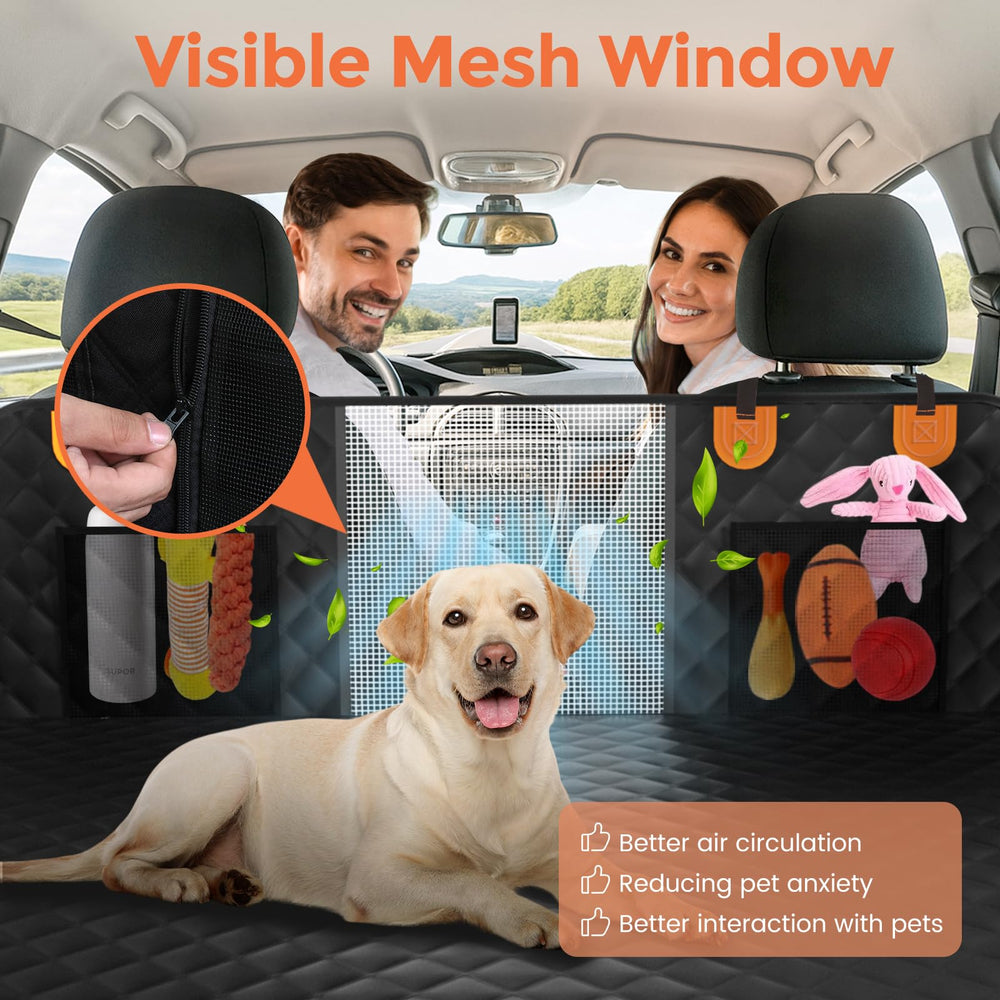 CUIOFREE dog seat cover easy installation for quick setup.