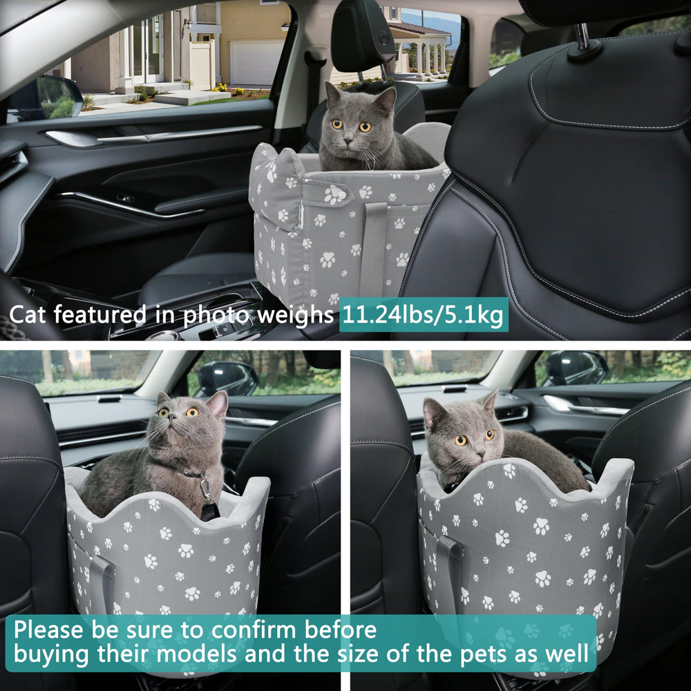 Cullaby adjustable leash keeps your small dog safely in place during drive.