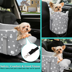 Cullaby center console seat side clip demonstrates secure attachment for stable rides.