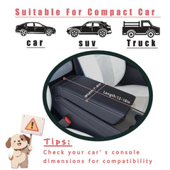 Cullaby Console Dog Car Seat memory foam expands for soft, supportive seating.
