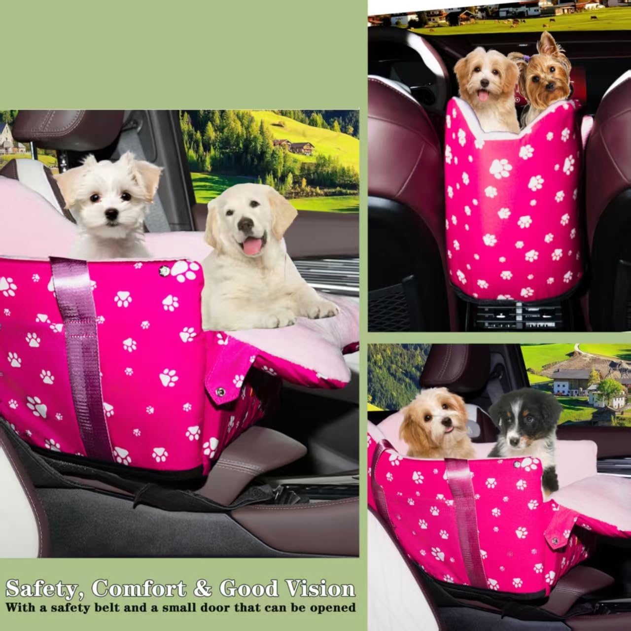Cullaby fits SUV and truck consoles for a secure on the road perch