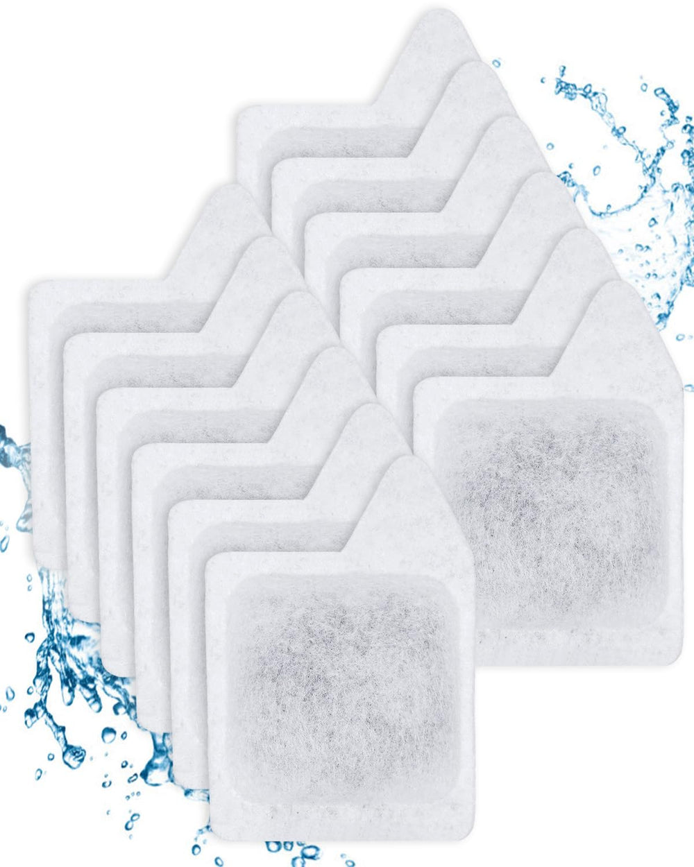 Cunina 12-pack XS filter cartridges packaging shows convenient replacement for small tanks.