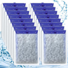 Cunina 16-pack filter cartridges packaging enables tidy storage for multi-tank setups.