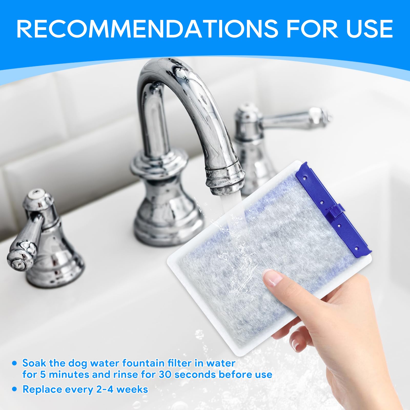 Cunina-treated aquarium water shows improved clarity and odor control after filtration.