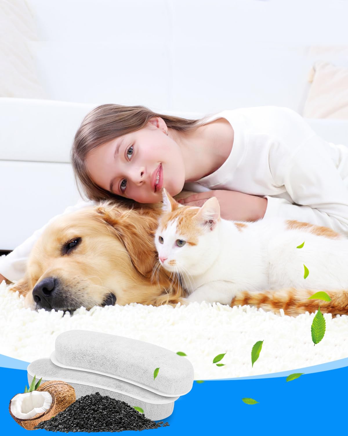 Cunina health-protect filter supports clean hydration for pets