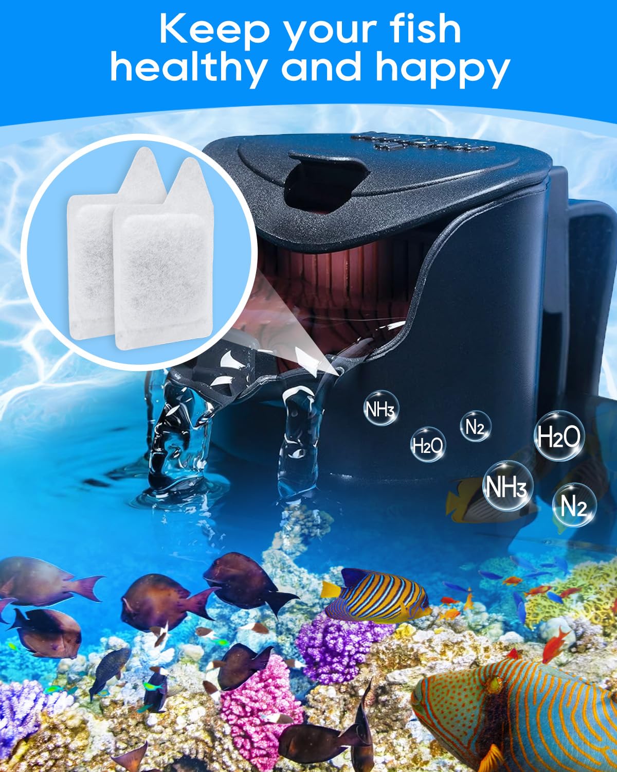 Cunina replacement cartridges ready for ongoing water-care routine.