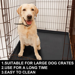 Cunno kennel bottom pan replacement top-down—rectangle shape for easy replacement and cleaning