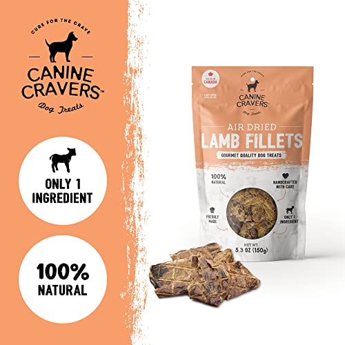 Cure for the Crave air-dried lamb treats texture closeup highlighting natural aroma