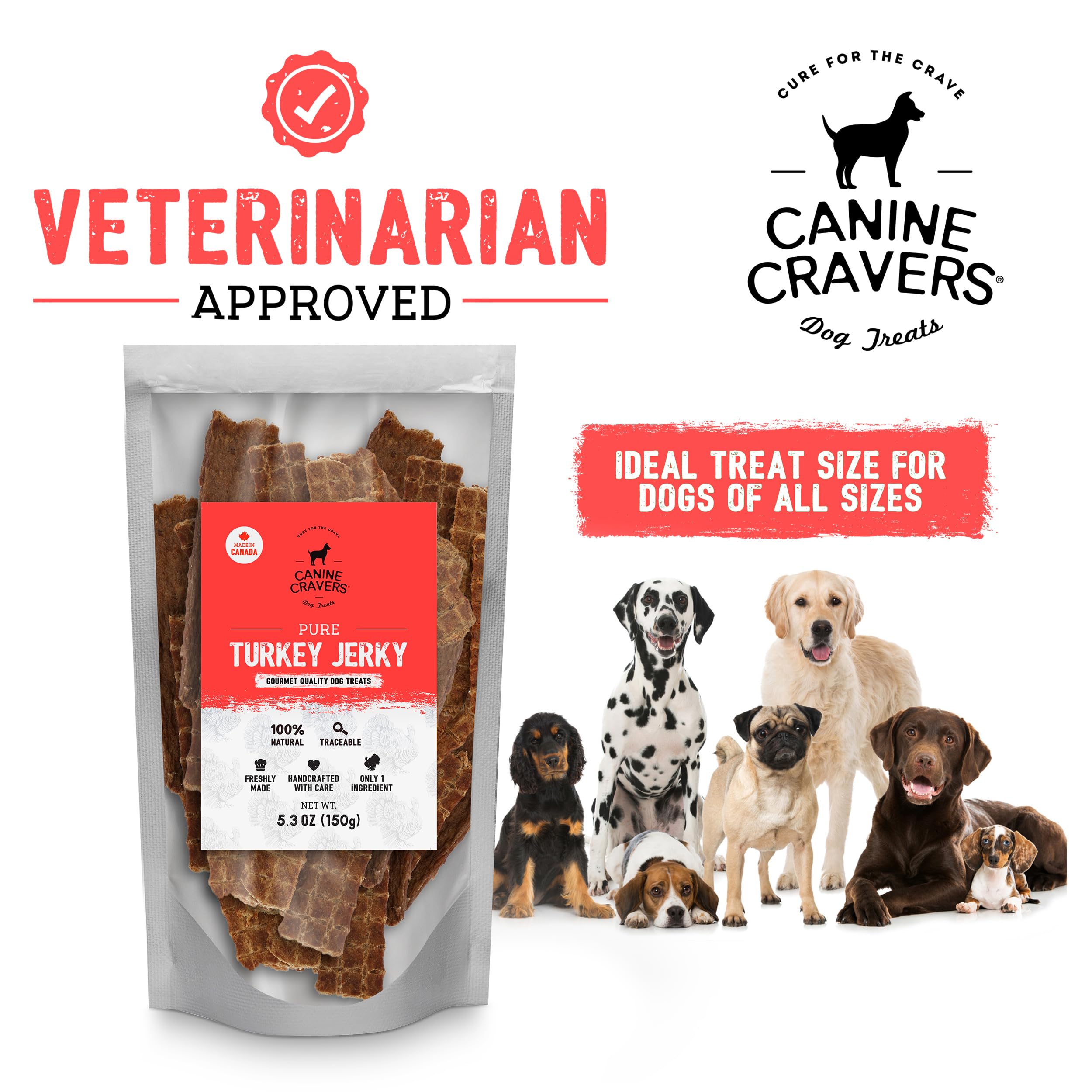 Cure for the Crave Canine Cravers air-dried process preserves natural flavor