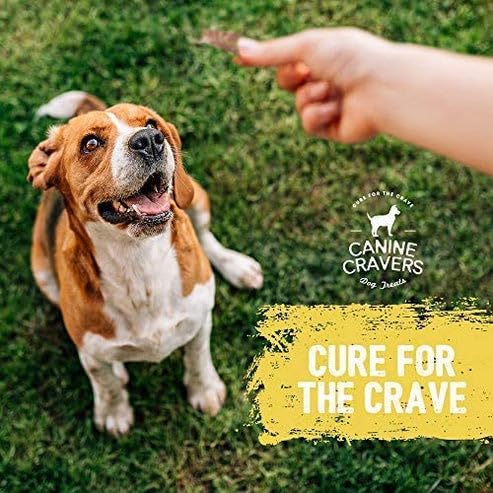 Cure for the Crave Canine Cravers American farm-fresh chicken imagery.