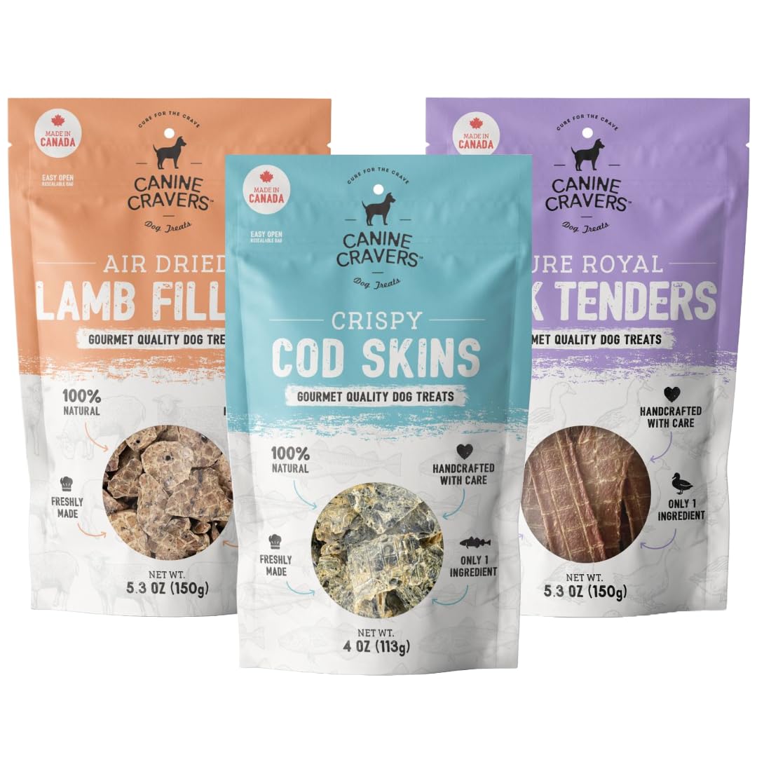Cure For The Crave Canine Cravers duck tender bites for grain-free protein rewards