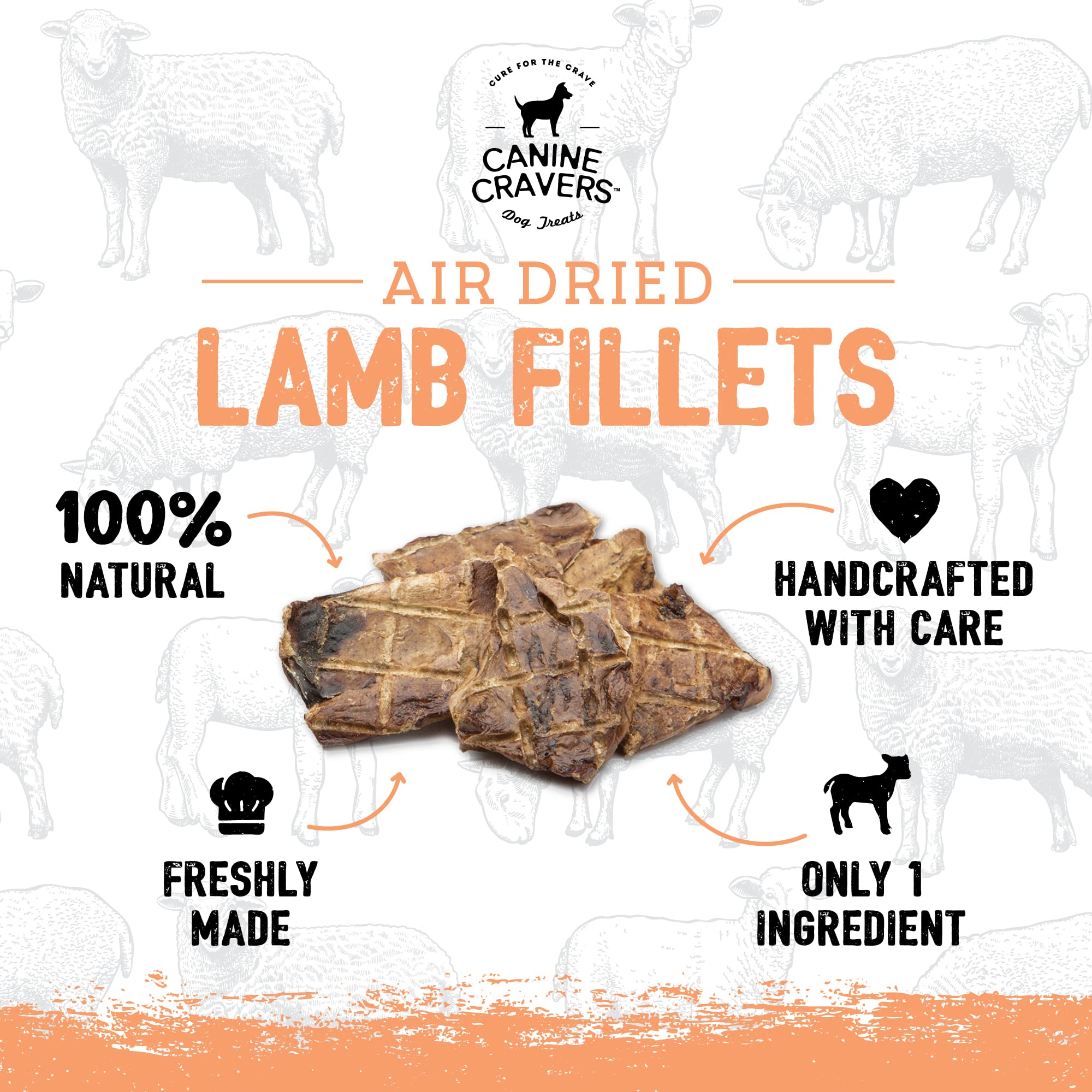 Cure For The Crave Canine Cravers grain-free gluten-free soy-free option