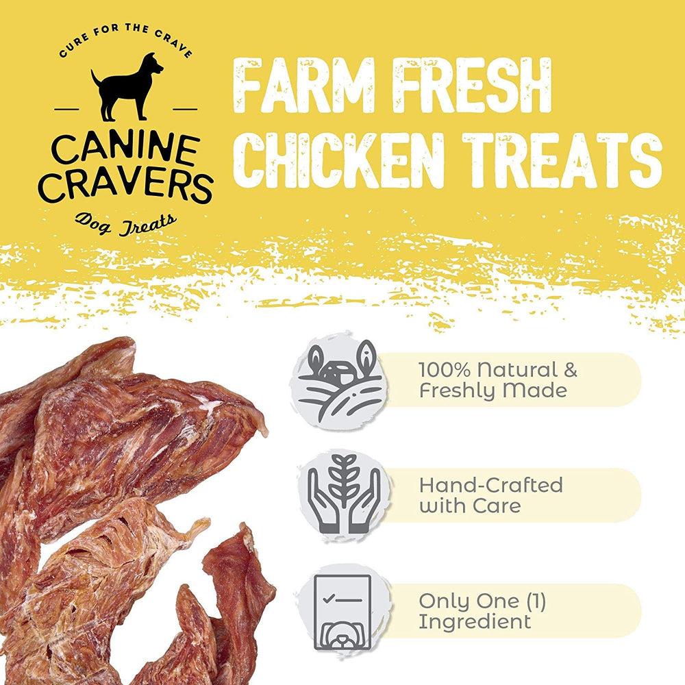 Cure for the Crave Canine Cravers wild-caught cod—Alaska-sourced goodness.