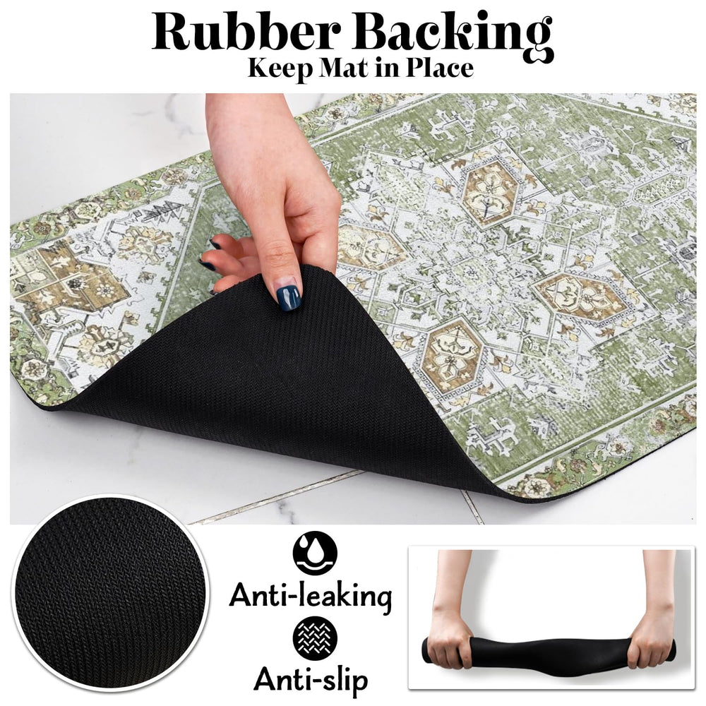 Cuslnox dog food mat tear-resistant design lasts through playful meals