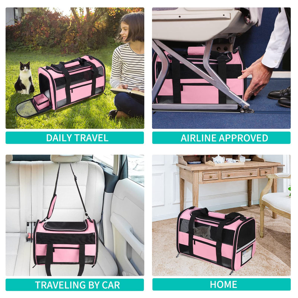 CUSSIOU cat carrier foldable design for storage and transport.