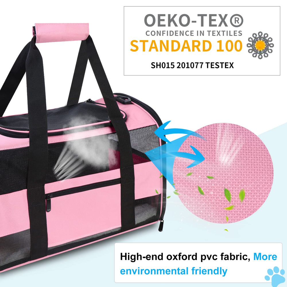 CUSSIOU cat carrier removable fleece pad for washing and care.