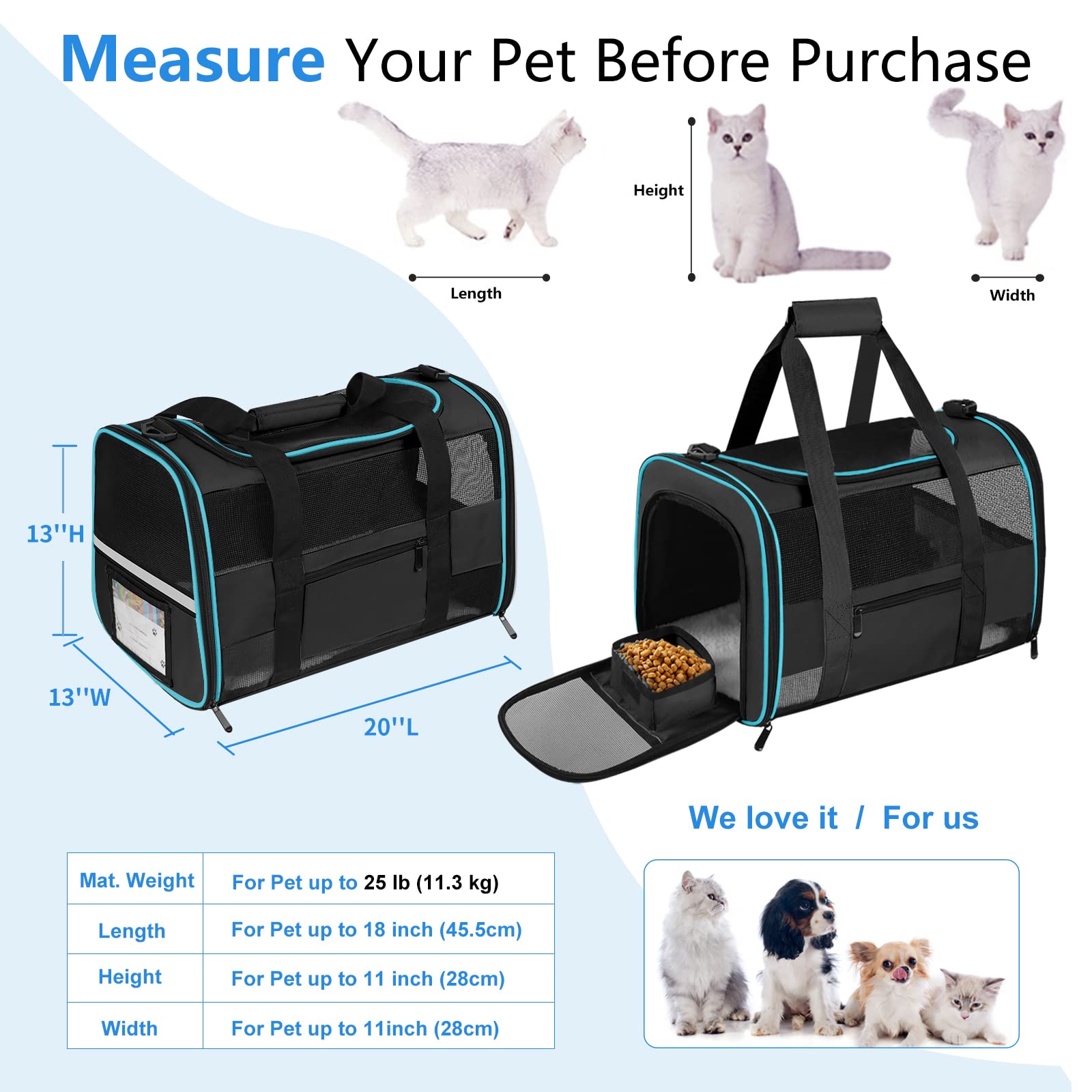 CUSSIOU carrier mesh ventilation showing breathable sides for comfort