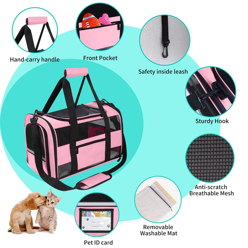 CUSSIOU carrier with reflective strip enhances nighttime travel safety