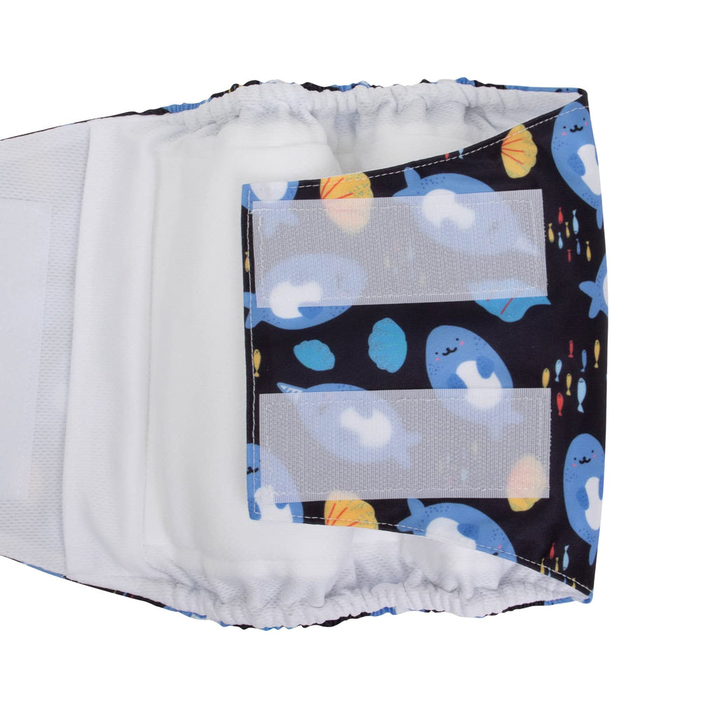 CuteBone dog diaper waterproof shell preventing leaks on furniture