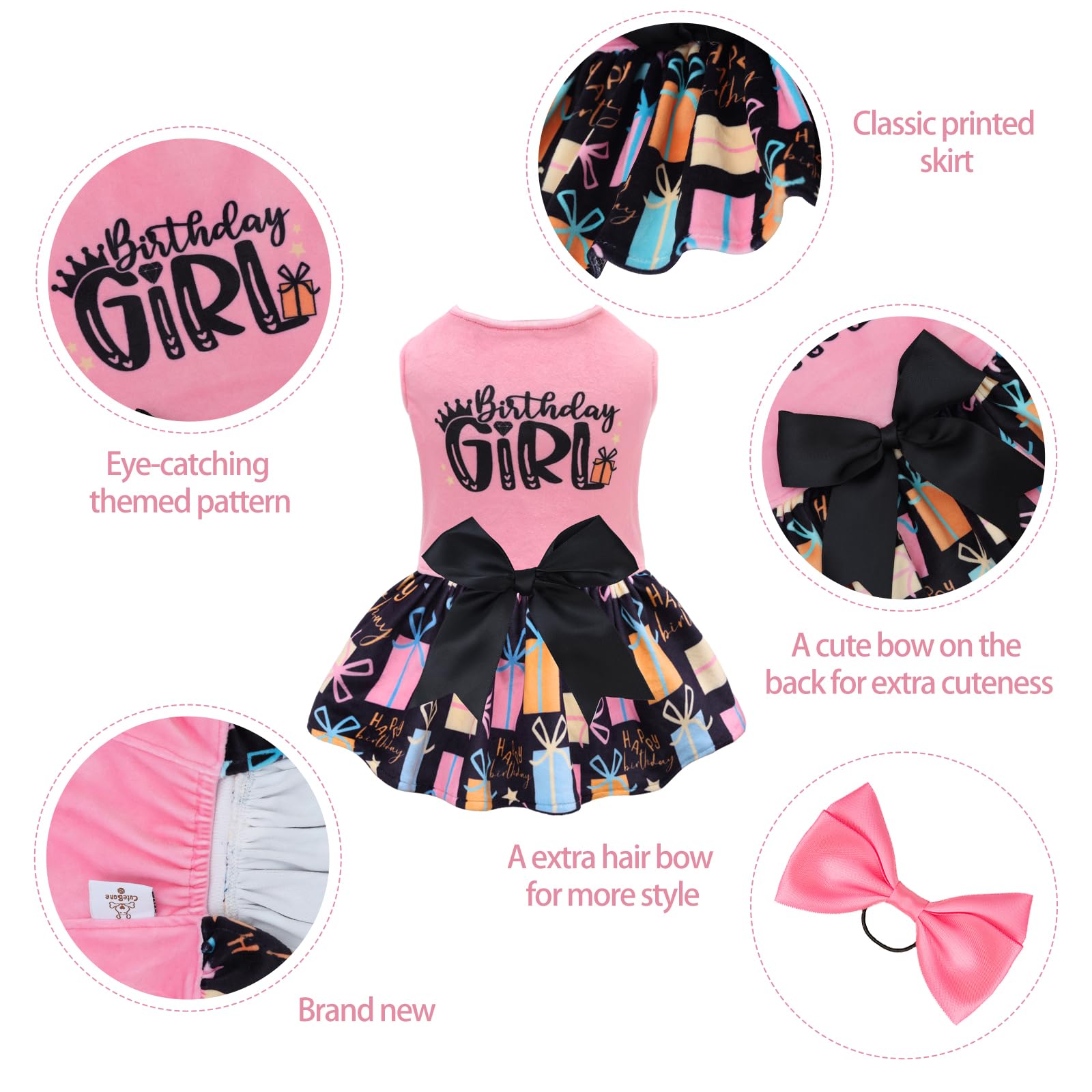 CuteBone bow hair rope accessory adds charming finishing touch for photos