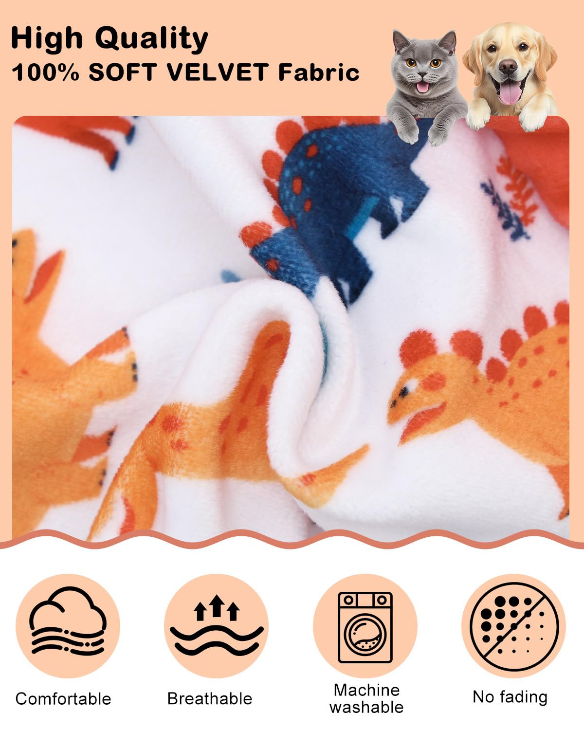 CuteBone dinosaur pajamas dinosaur-print detail for stylish, breathable sleepwear.