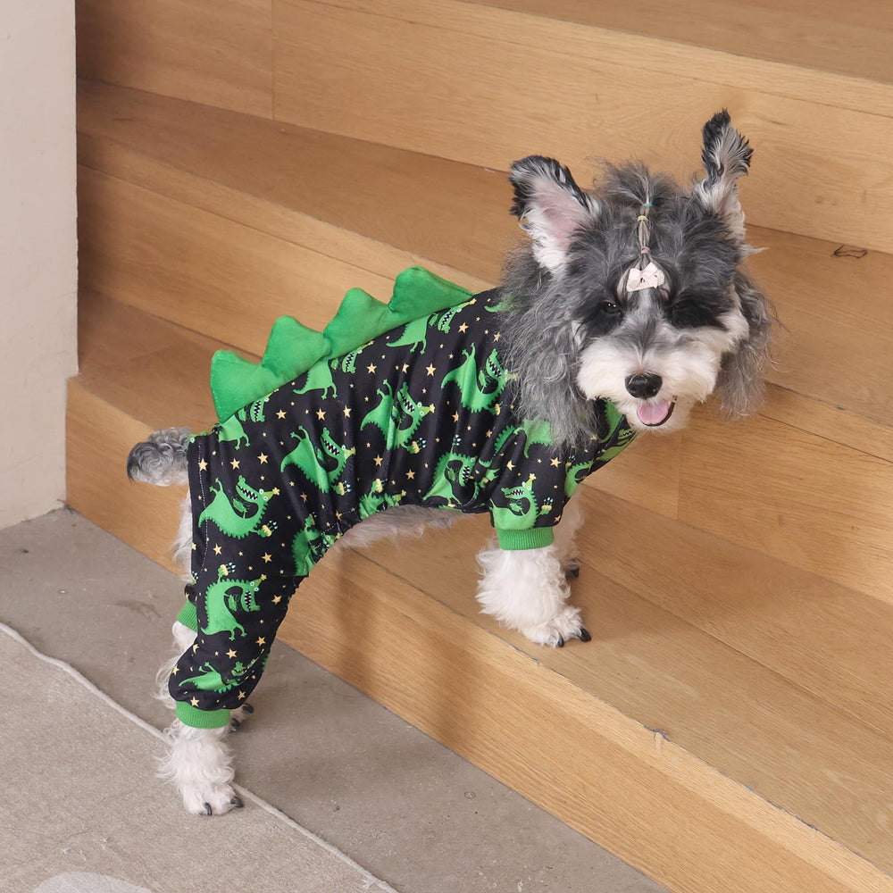 CuteBone small dog pajamas provide warmth for winter wear