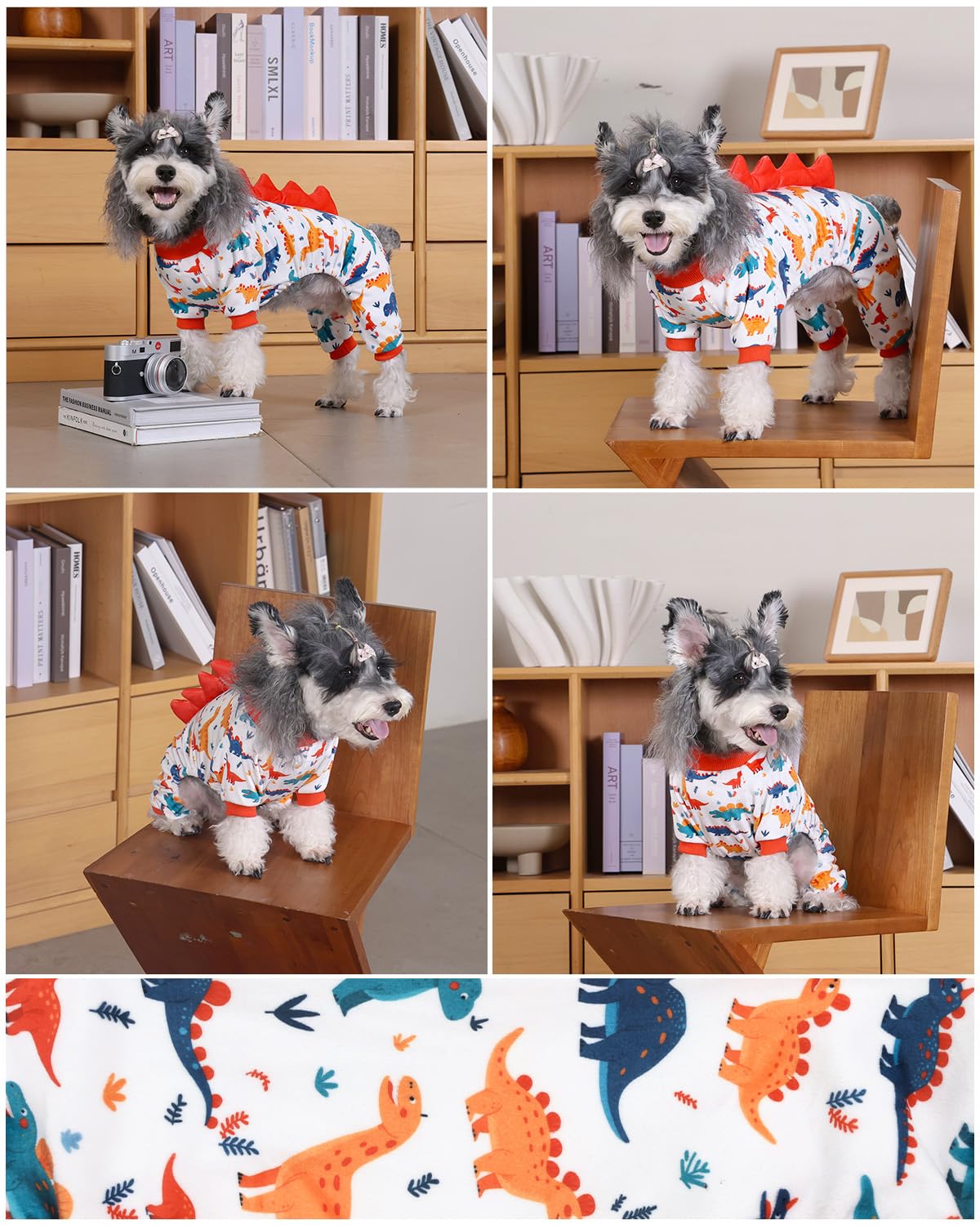 CuteBone dinosaur pajamas stretchy spandex for easy dressing and all-day wear.