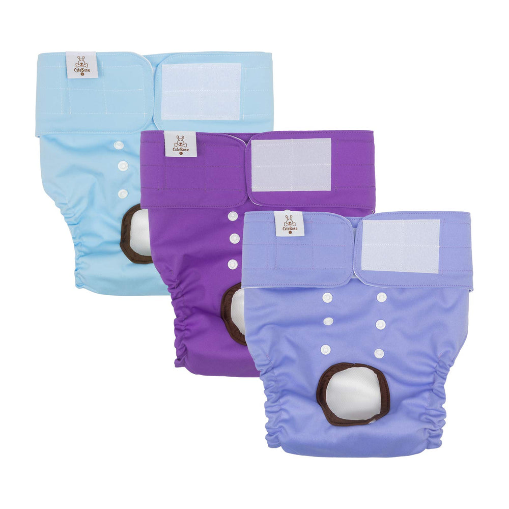 CuteBone adjustable-fit diaper demonstrates secure, comfortable wear