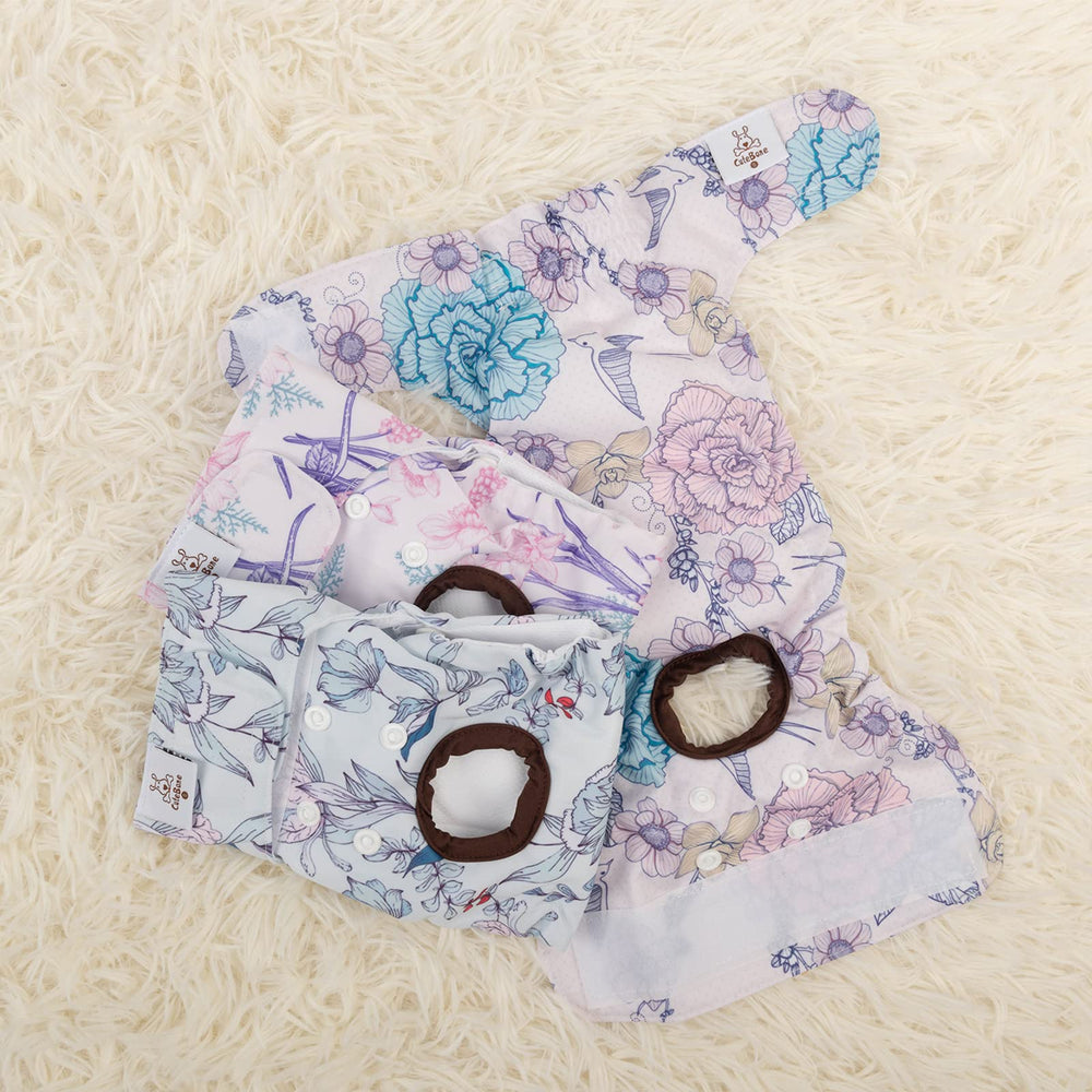 CuteBone dog diapers-easy-clean-loops simplify washing and handling