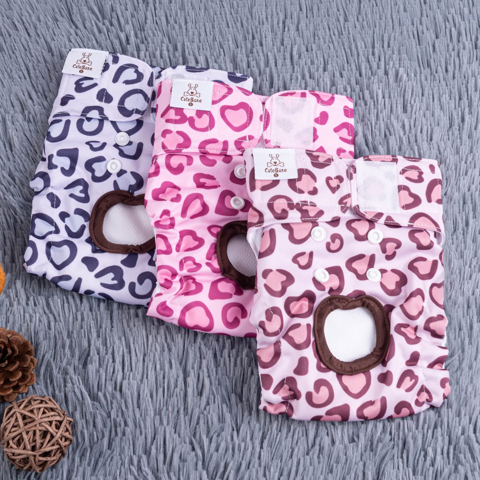 CuteBone easy-clean loops support washing without snagging clothes.