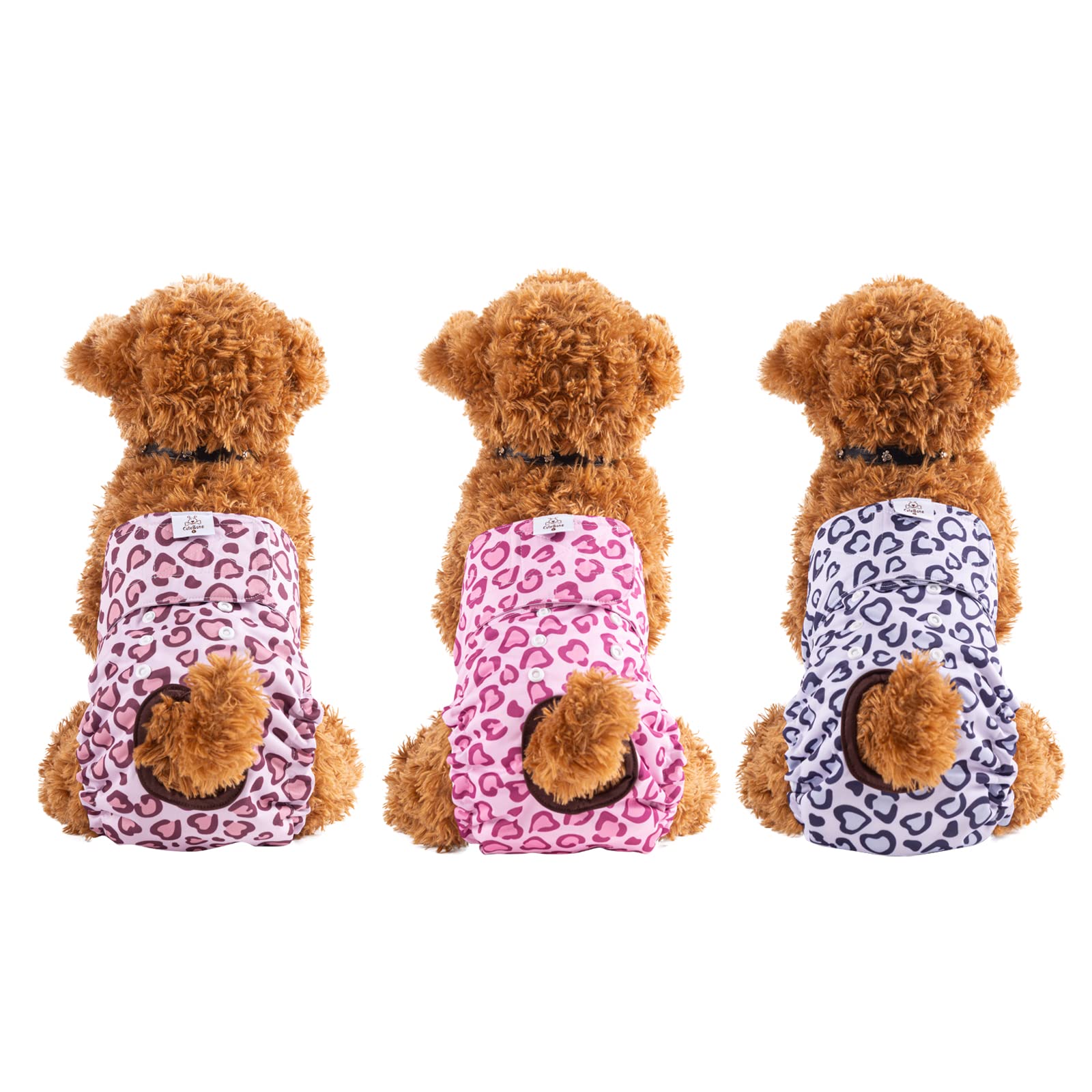 CuteBone adjustable leg elastics closeup demonstrates secure fit for dogs.