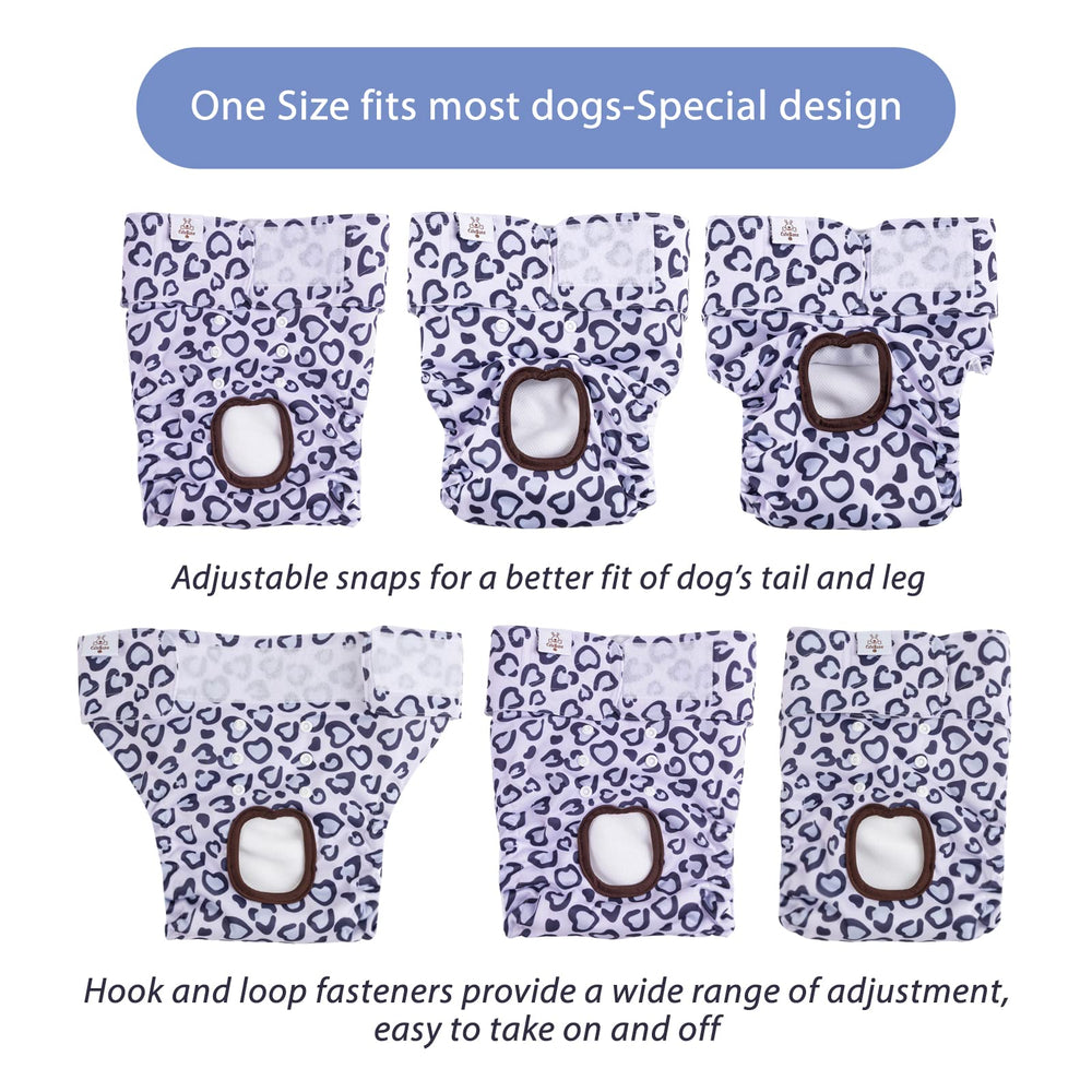CuteBone back snaps illustrate customizable fit and tail-hole positioning.