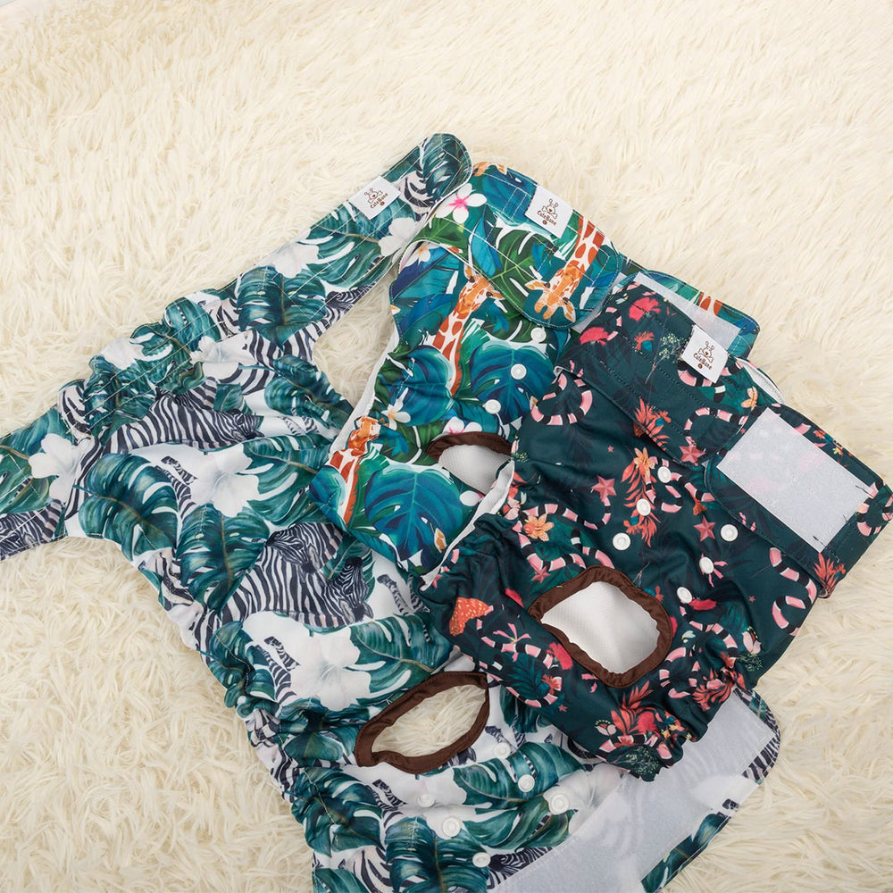 CuteBone dog diapers inner quick-dry lining for gentle wear