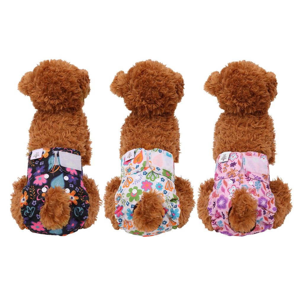 CuteBone dog diapers tail hole adjustment tail hole positioning for fit