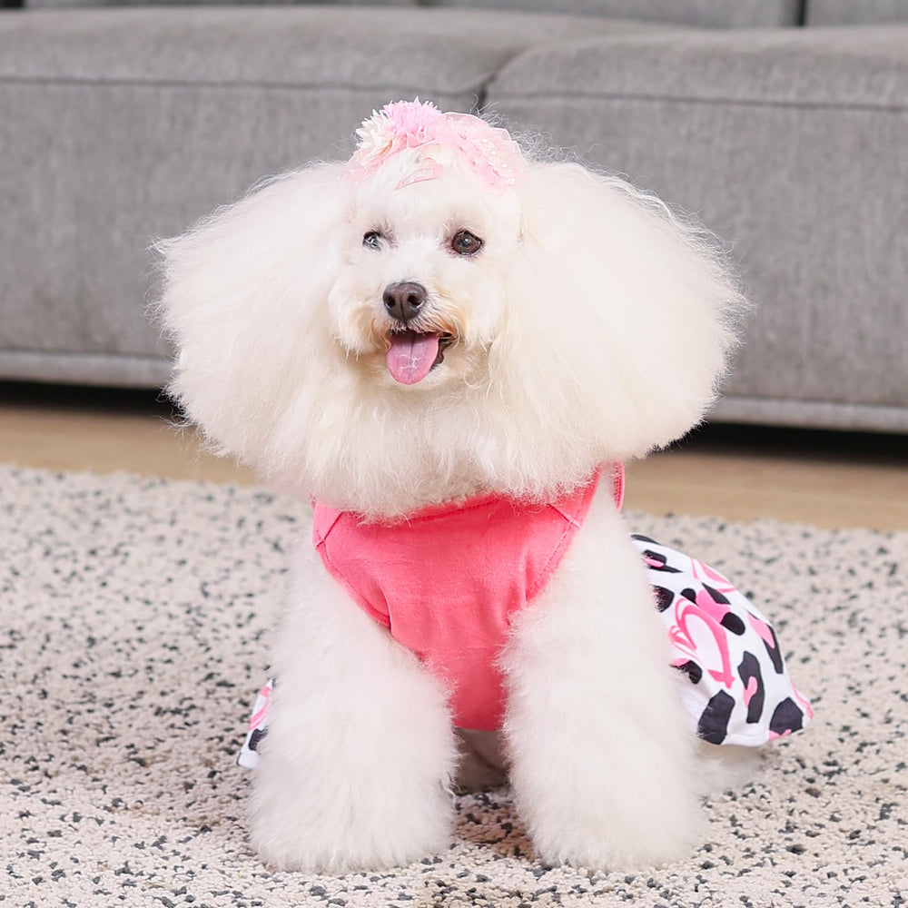 CuteBone dog dress suited for parties, weddings, holidays and photos.