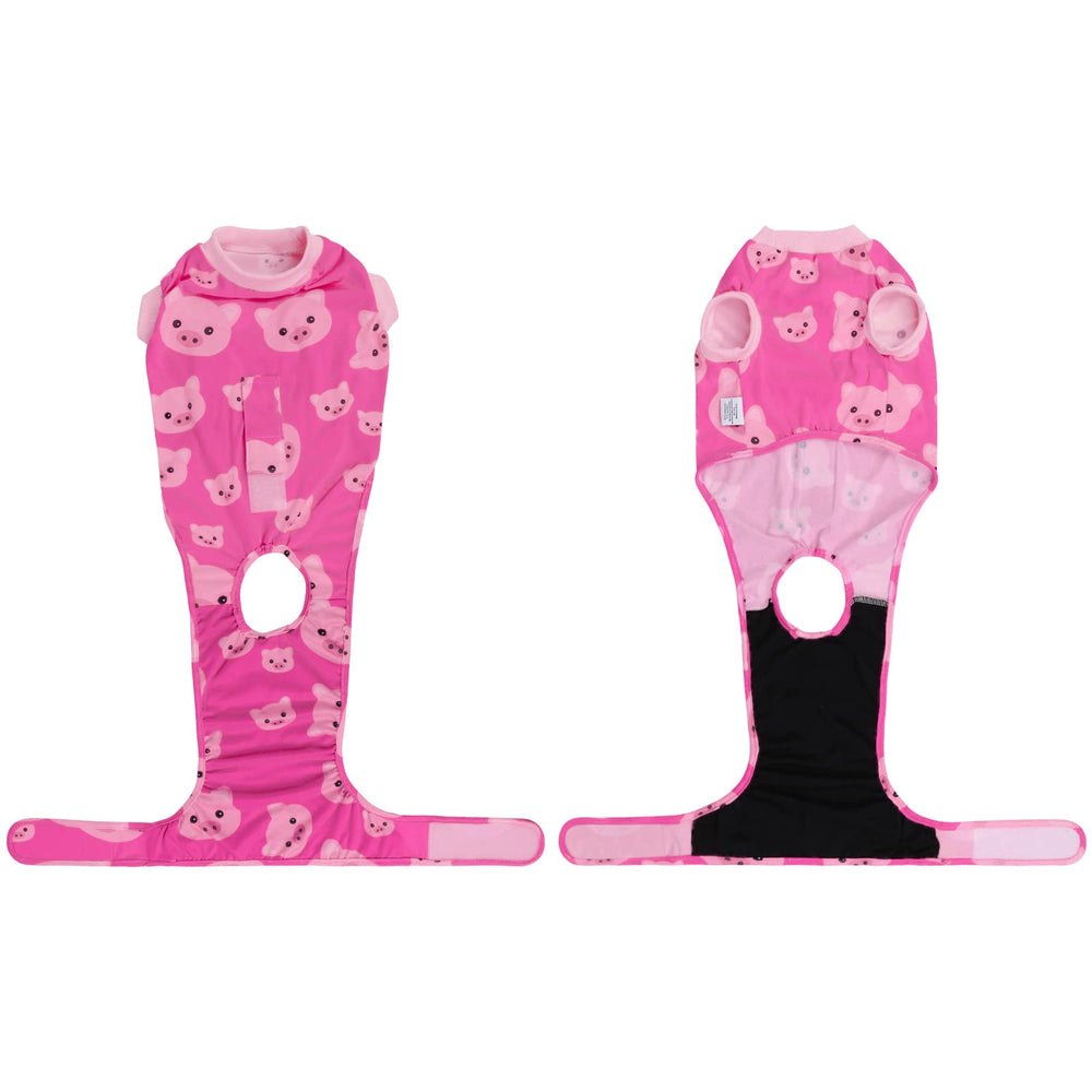 CuteBone dog spay/neuter recovery suit supporting healing and discouraging licking.
