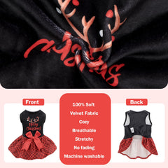 CuteBone dress with bow hair rope detail, charming photo-ready accessory