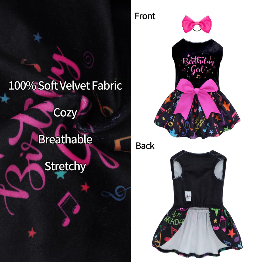CuteBone dress bow hair rope set adds charm and completes a princess look