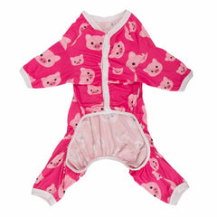 CuteBone easy-on-off buttons simplify dressing big dogs.