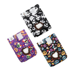 CuteBone Halloween dog diapers 3-pack shown ready for reuse.