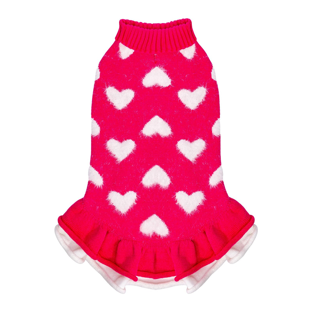 CuteBone high collar provides neck warmth while keeping a neat silhouette