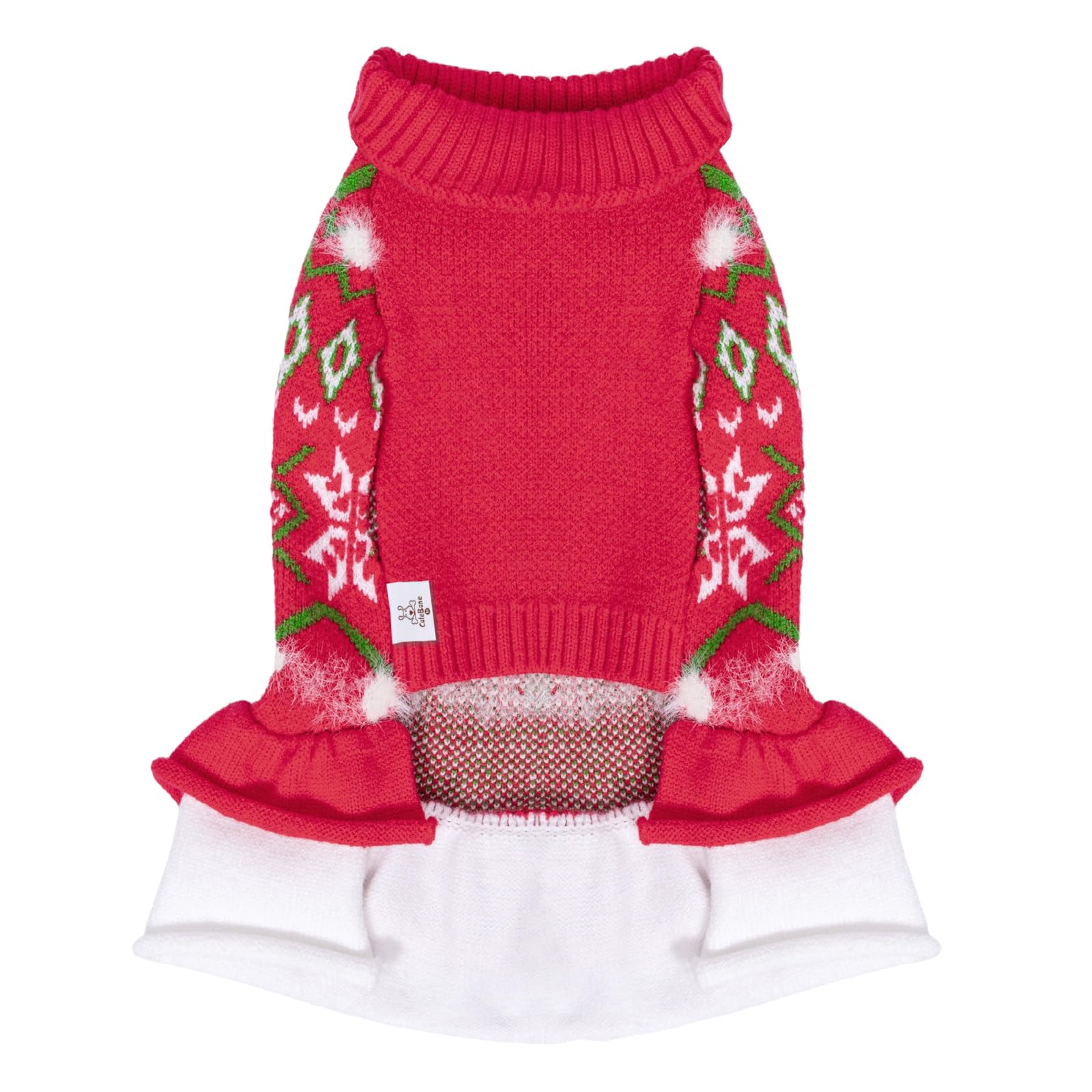 CuteBone pullover shows leash hole for quick leash attachment during walks