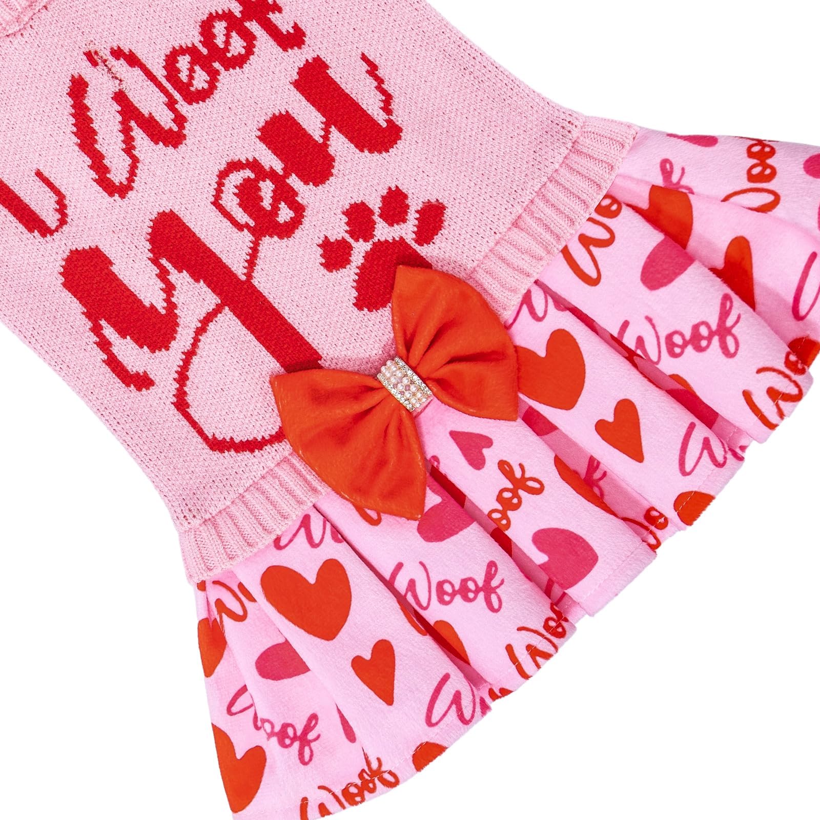 CuteBone machine-washable acrylic fabric maintains softness and color.
