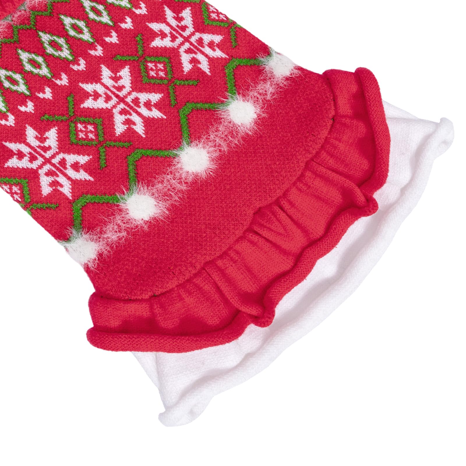 Machine washable soft acrylic fabric on CuteBone dog sweater stays soft after washing