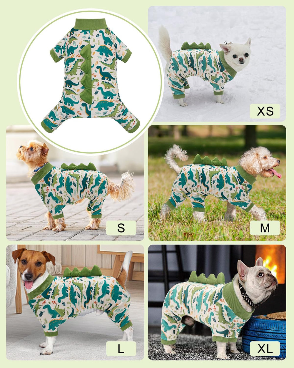 Ajuste seguro Cutebone, diseño de una sola pieza para mascotas activas.