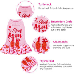 CuteBone sleeveless pullover design for easy on-off on small dogs.