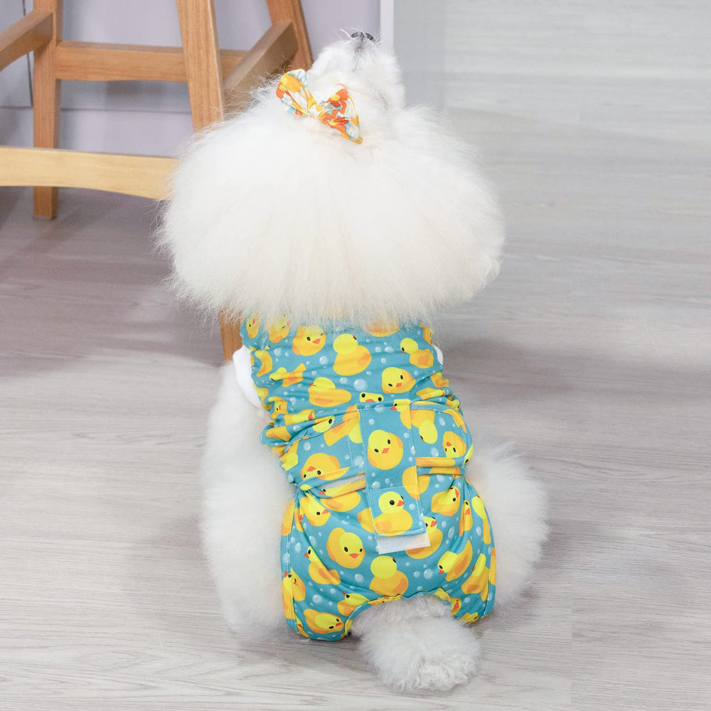 CuteBone recovery suit soft polyester material feels skin-friendly.